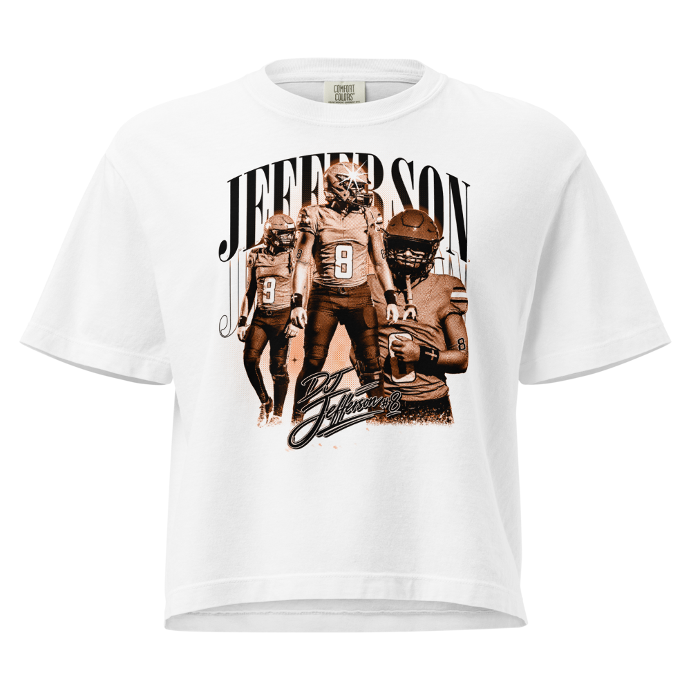 DJ Jefferson | Mural Women's Heavy Cotton Boxy Tee