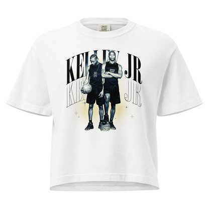 Turone Kelley Jr | Mural Women's Heavy Cotton Boxy Tee