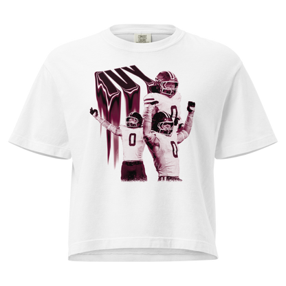 Jayman Ivy | Mural Women's Heavy Cotton Boxy Tee