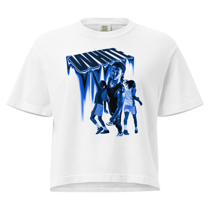Lamarious White | Mural Women's Heavy Cotton Boxy Tee