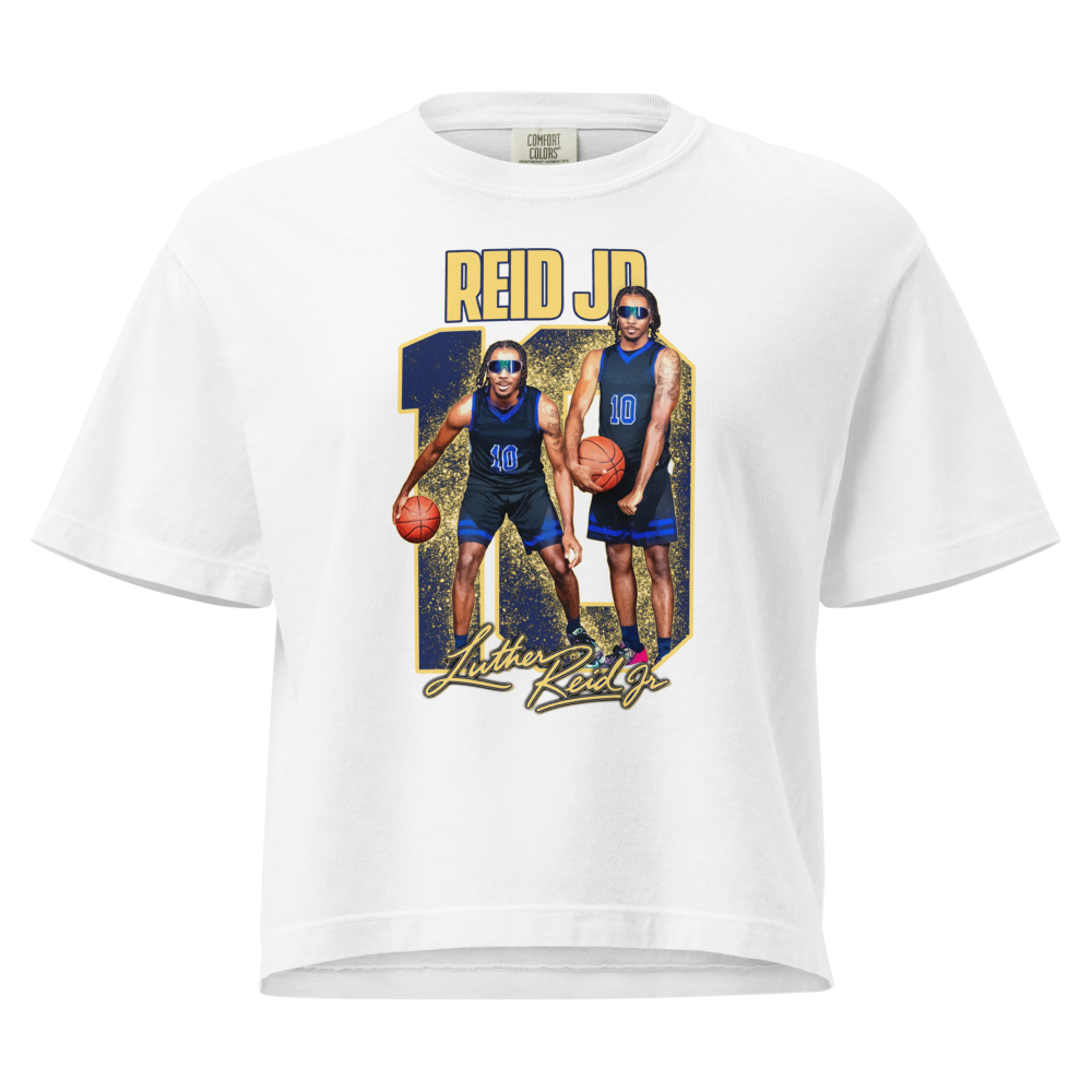 Luther Reid Jr | Mural Women's Heavy Cotton Boxy Tee