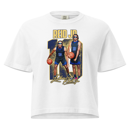 Luther Reid Jr | Mural Women's Heavy Cotton Boxy Tee