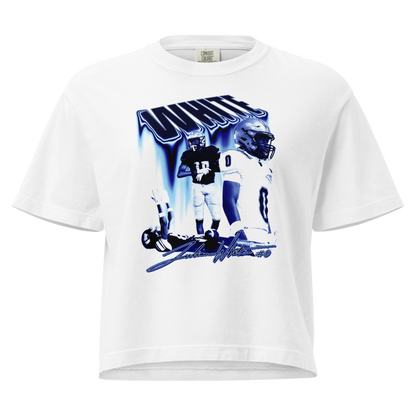 Julian White | Mural Women's Heavy Cotton Boxy Tee
