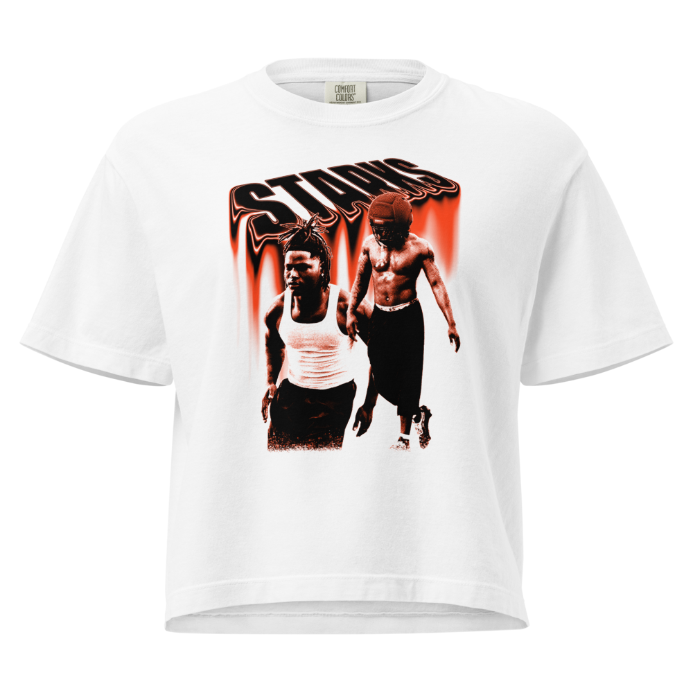 Xavier Starks | Mural Women's Heavy Cotton Boxy Tee