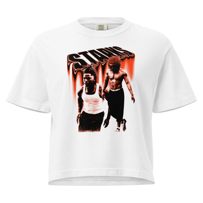 Xavier Starks | Mural Women's Heavy Cotton Boxy Tee