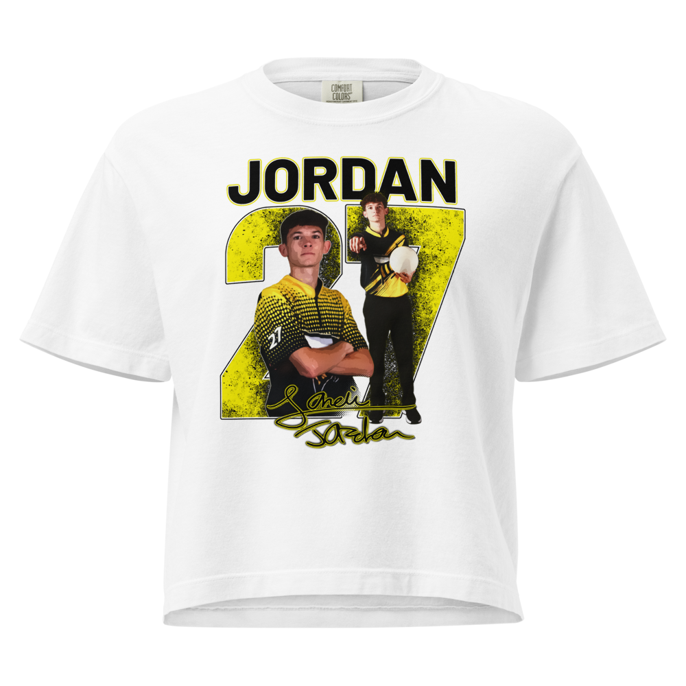 Landin Jordan | Mural Women's Heavy Cotton Boxy Tee