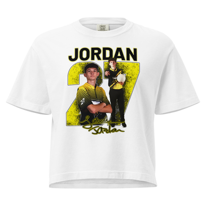 Landin Jordan | Mural Women's Heavy Cotton Boxy Tee