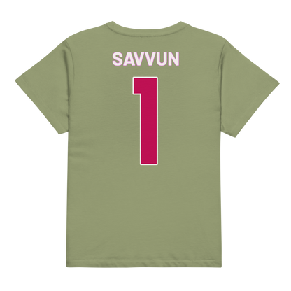 Maria Savvun | Jersey Style Women’s High-Waisted Tee