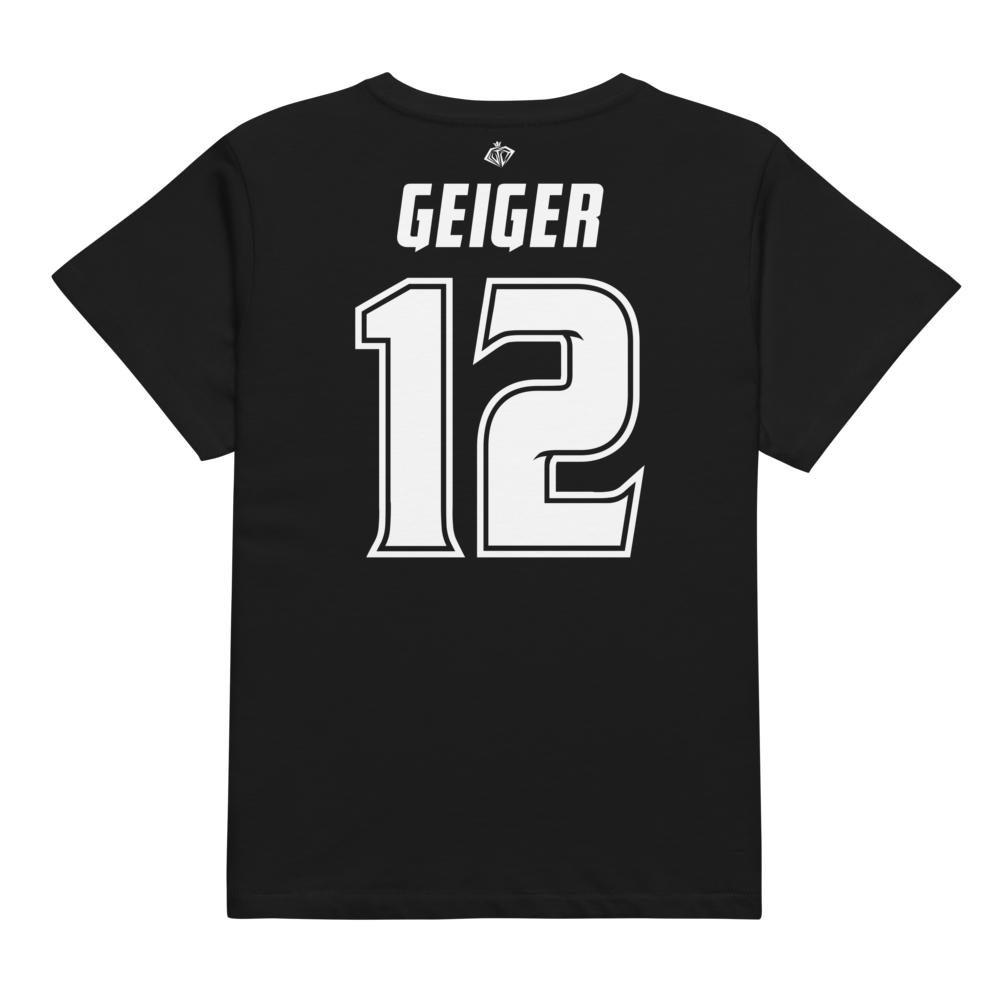 Jackson Geiger | Black & White Women’s High-Waisted Tee