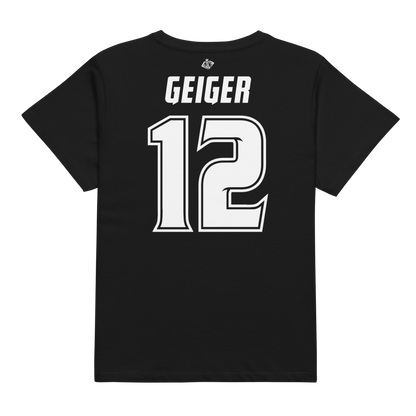 Jackson Geiger | Black & White Women’s High-Waisted Tee