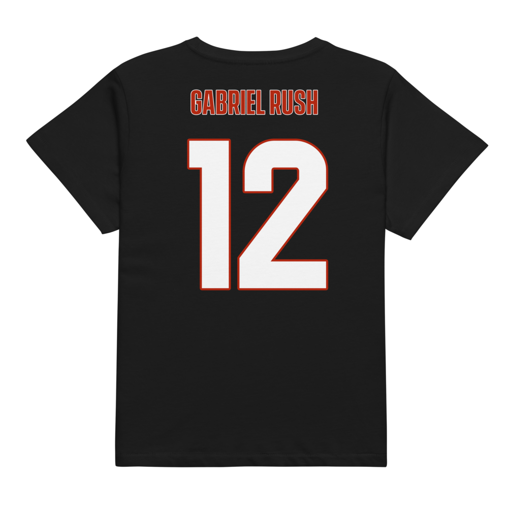 Gabriel Rush | Jersey Style Women’s High-Waisted Tee