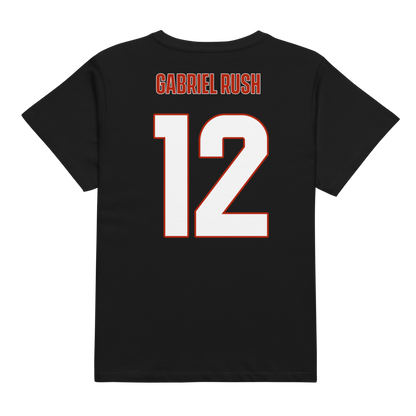 Gabriel Rush | Jersey Style Women’s High-Waisted Tee