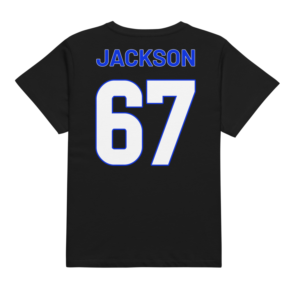 Derwin Jackson | Jersey Style Women’s High-Waisted Tee