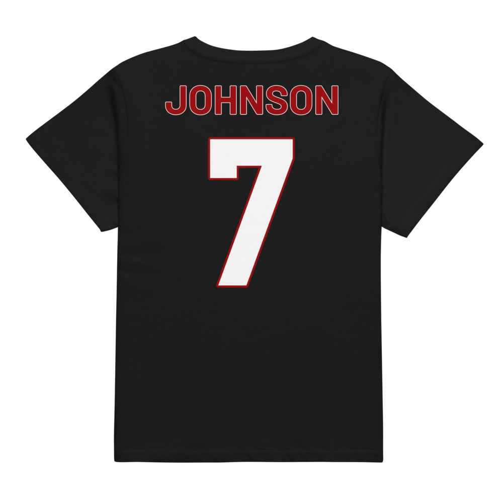 Riley Johnson | Jersey Style Women’s High-Waisted Tee