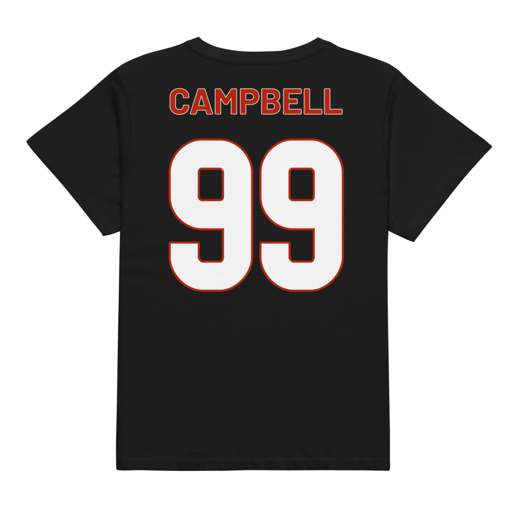 Sirmaine Campbell | Jersey Style Women’s High-Waisted Tee