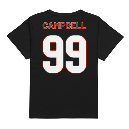 Sirmaine Campbell | Jersey Style Women’s High-Waisted Tee