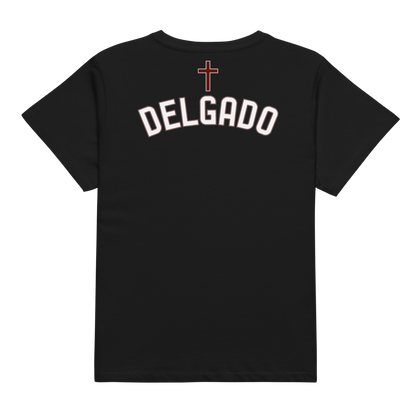 Derek Delgado | Jersey Style Women’s High-Waisted Tee