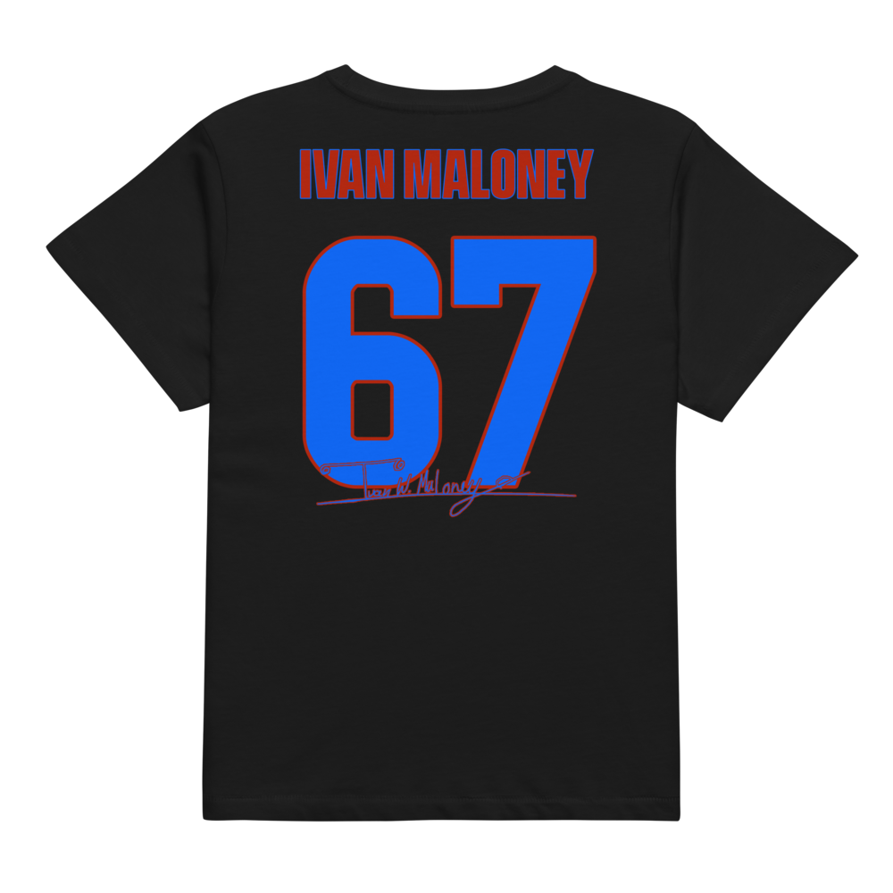 Ivan Maloney | Jersey Style Women’s High-Waisted Tee
