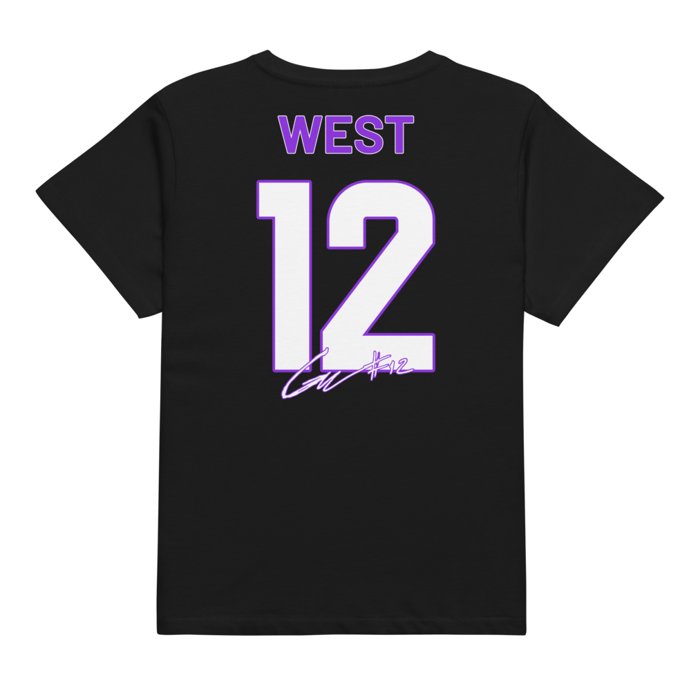 George West | Jersey Style Women’s High-Waisted Tee