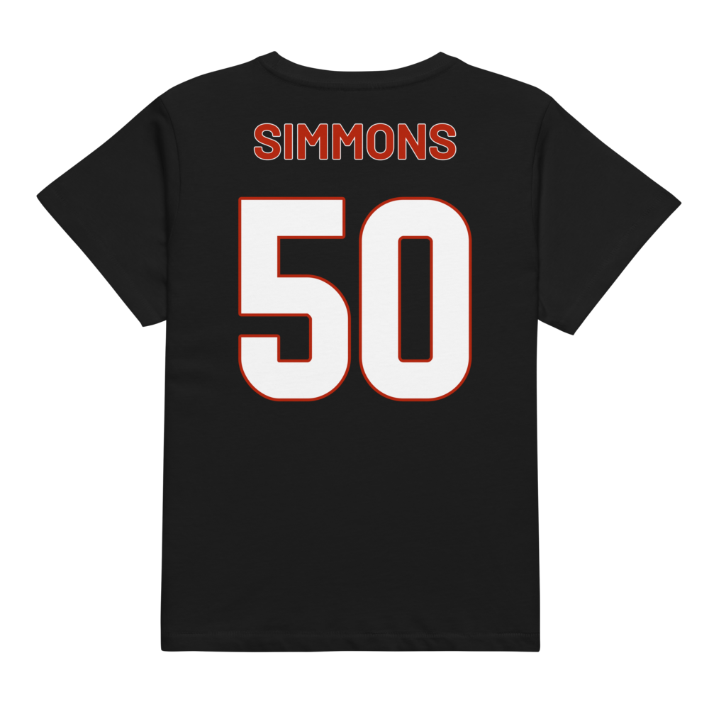 Jayden Simmons | Jersey Style Women’s High-Waisted Tee