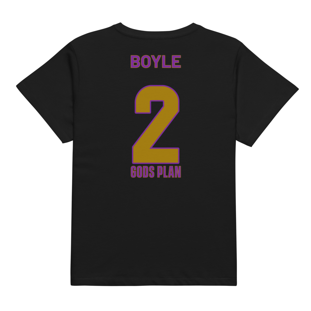 Marcellous Boyle | Jersey Style Women’s High-Waisted Tee