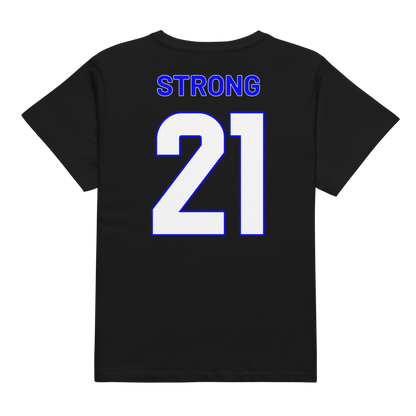 Clare Strong | Jersey Style Women’s High-Waisted Tee