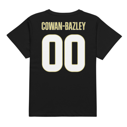 D'Vyne Cowan-Bazley | Jersey Style Women’s High-Waisted Tee