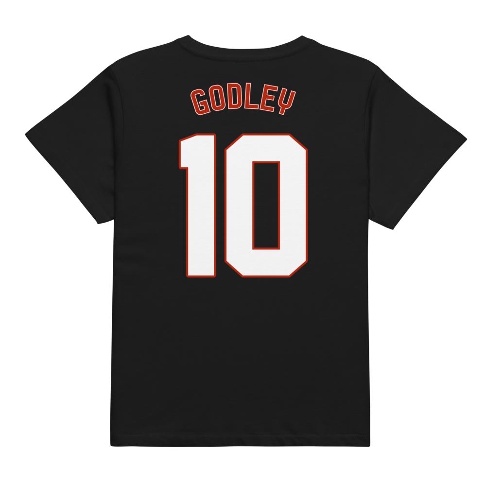 Isaiah Godley | Jersey Style Women’s High-Waisted Tee