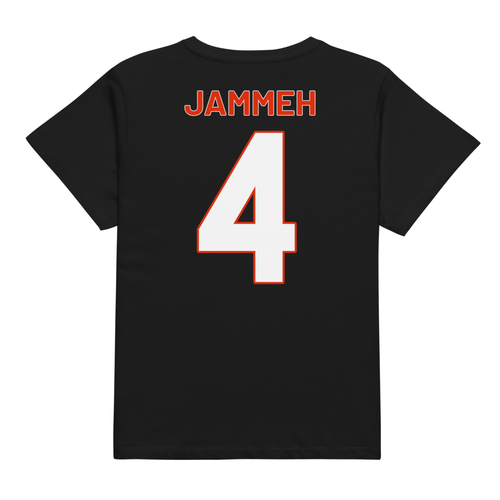 Muhammed Jammeh | Jersey Style Women’s High-Waisted Tee
