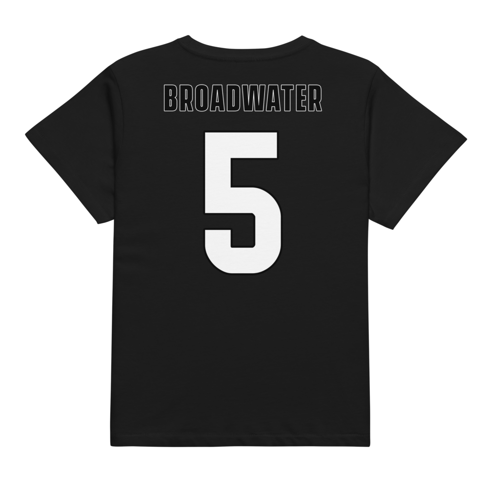 Branden Broadwater | Jersey Style Women’s High-Waisted Tee