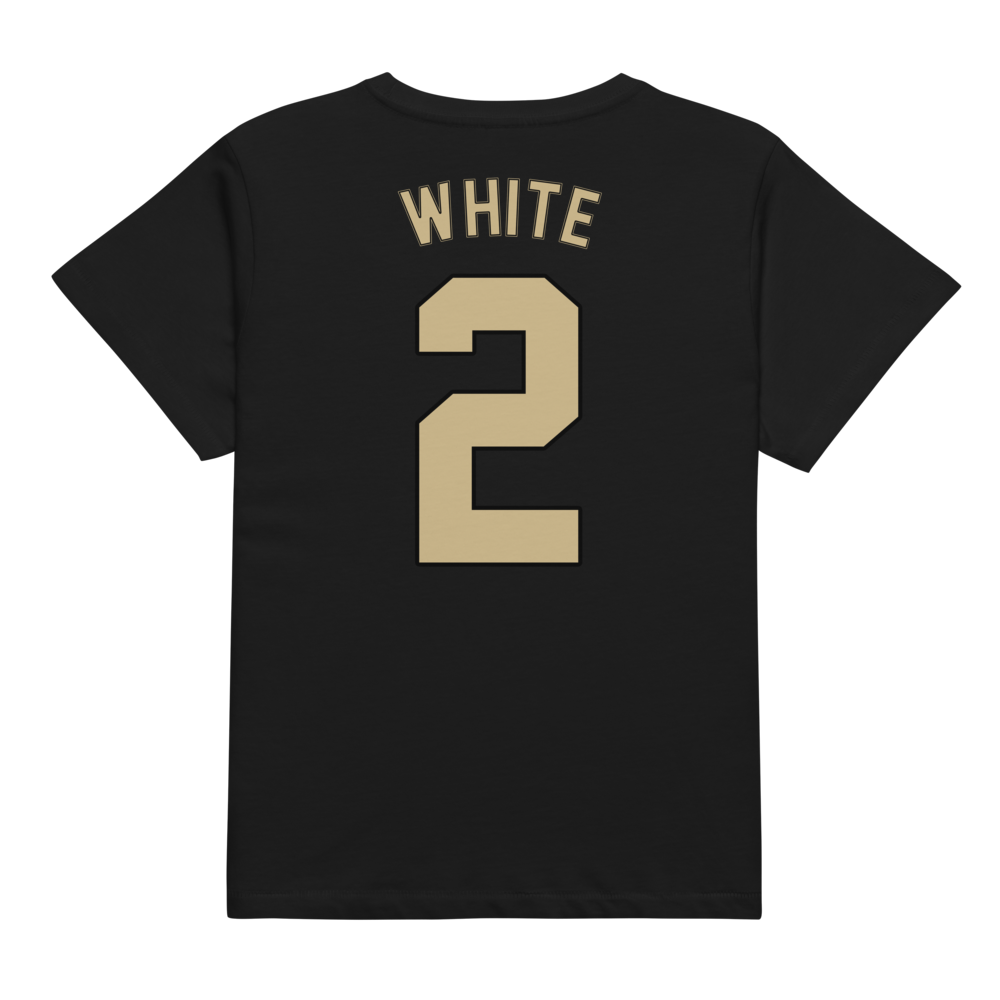 Trace White | Jersey Style Women’s High-Waisted Tee