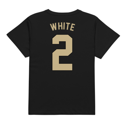 Trace White | Jersey Style Women’s High-Waisted Tee