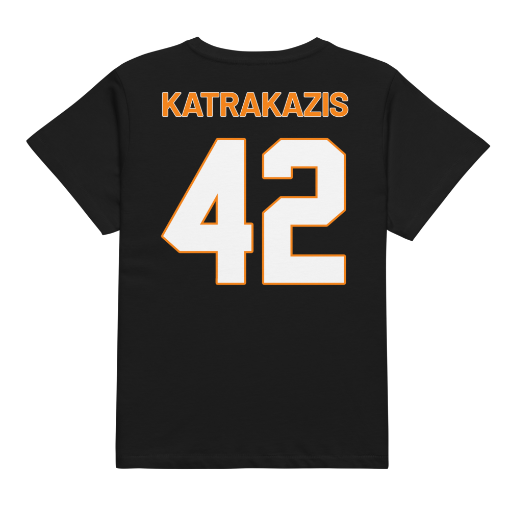 AJ Katrakazis | Jersey Style Women’s High-Waisted Tee