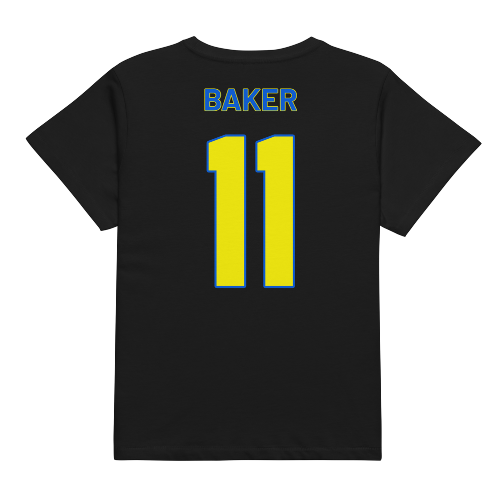 Deandre Baker Jr | Jersey Style Women’s High-Waisted Tee
