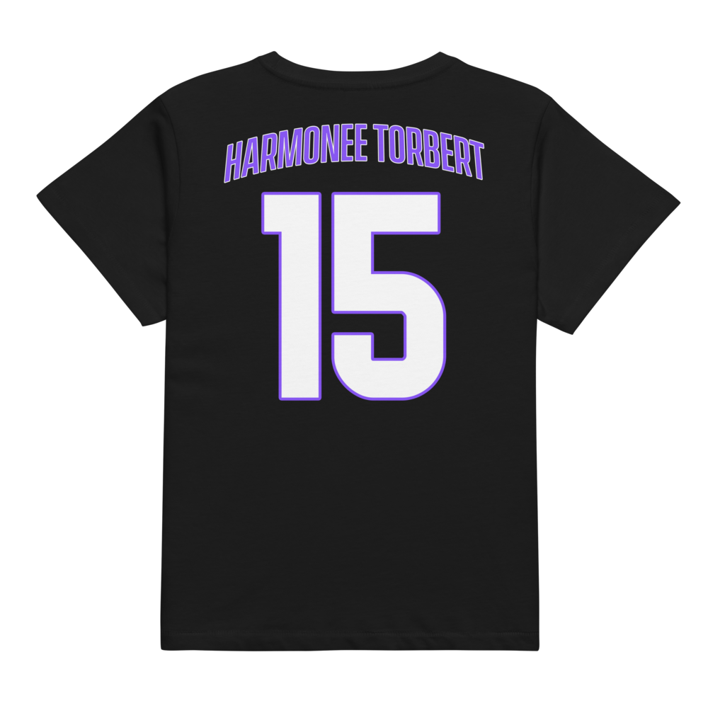 Harmonee Torbert | Jersey Style Women’s High-Waisted Tee