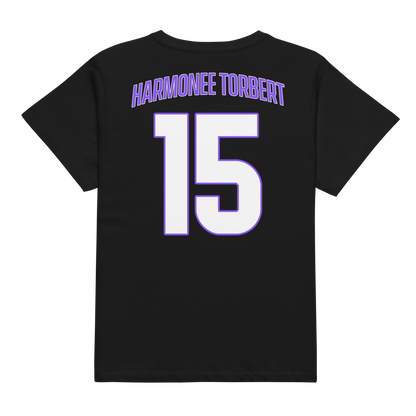 Harmonee Torbert | Jersey Style Women’s High-Waisted Tee