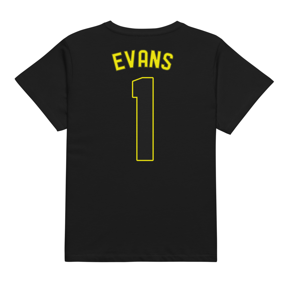 Kenneth Evans | Jersey Style Women’s High-Waisted Tee