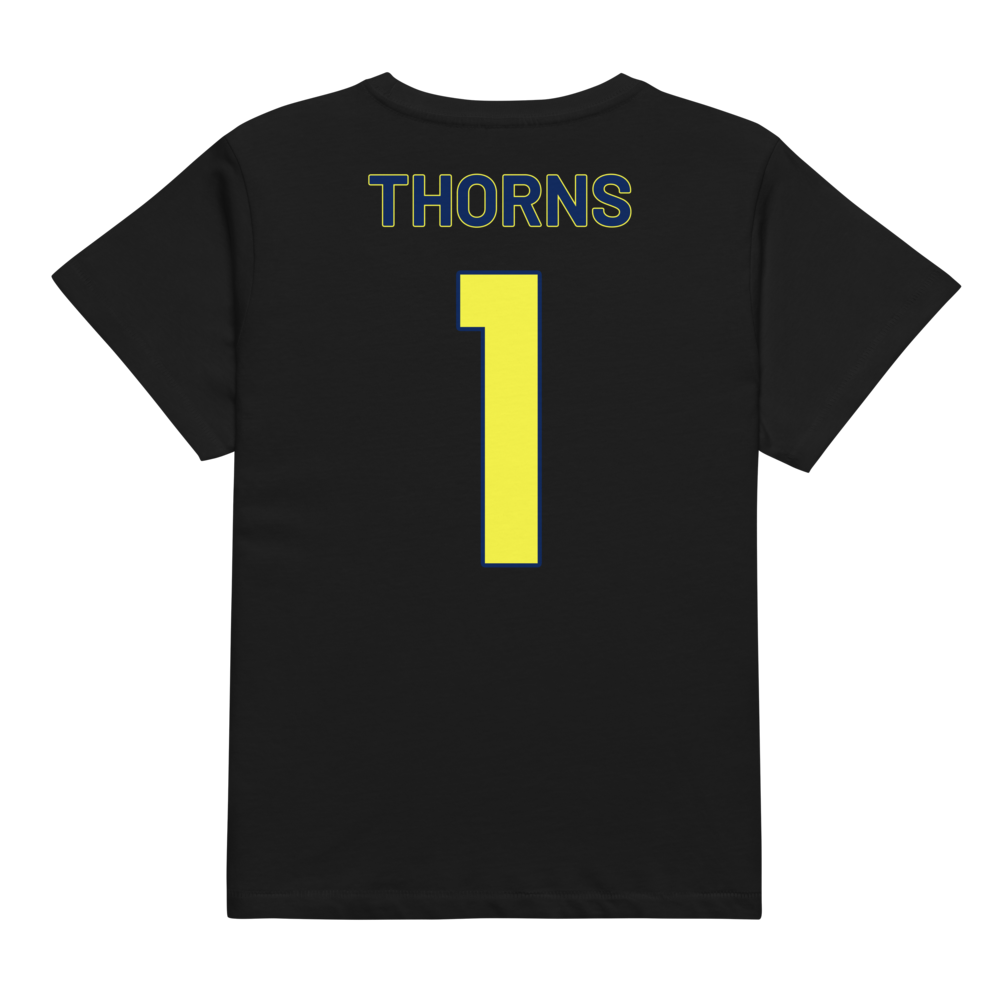 Kelahn Thorns | Jersey Style Women’s High-Waisted Tee