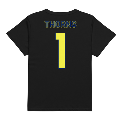 Kelahn Thorns | Jersey Style Women’s High-Waisted Tee
