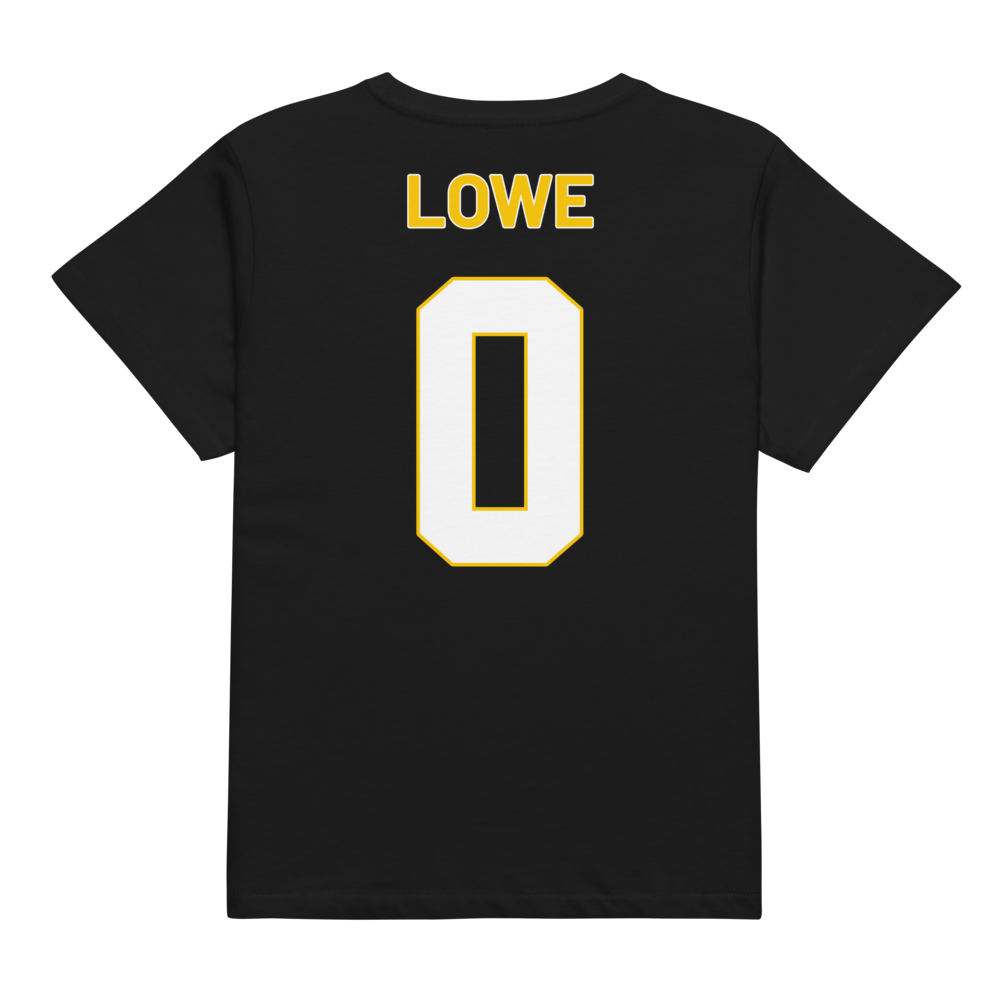 Malachi Lowe | Jersey Style Women’s High-Waisted Tee
