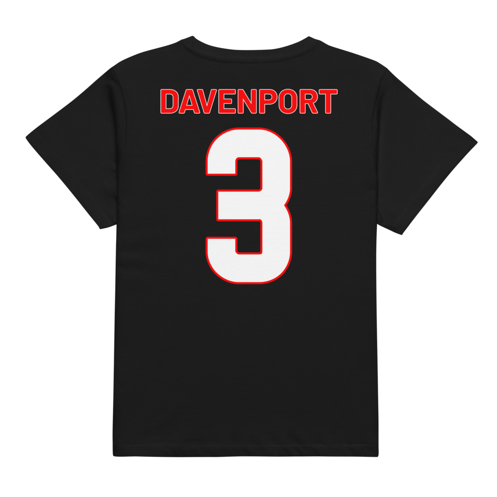 Dshaun Davenport | Jersey Style Women’s High-Waisted Tee
