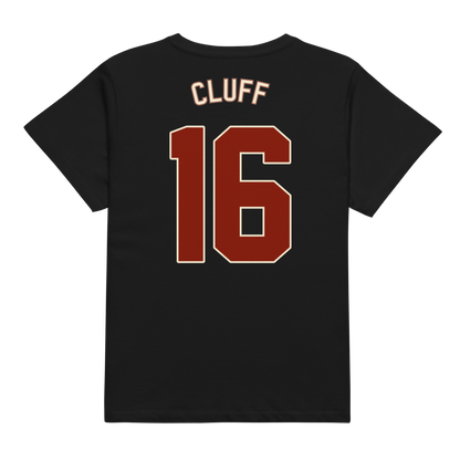 Logan Cluff | Jersey Style Women’s High-Waisted Tee