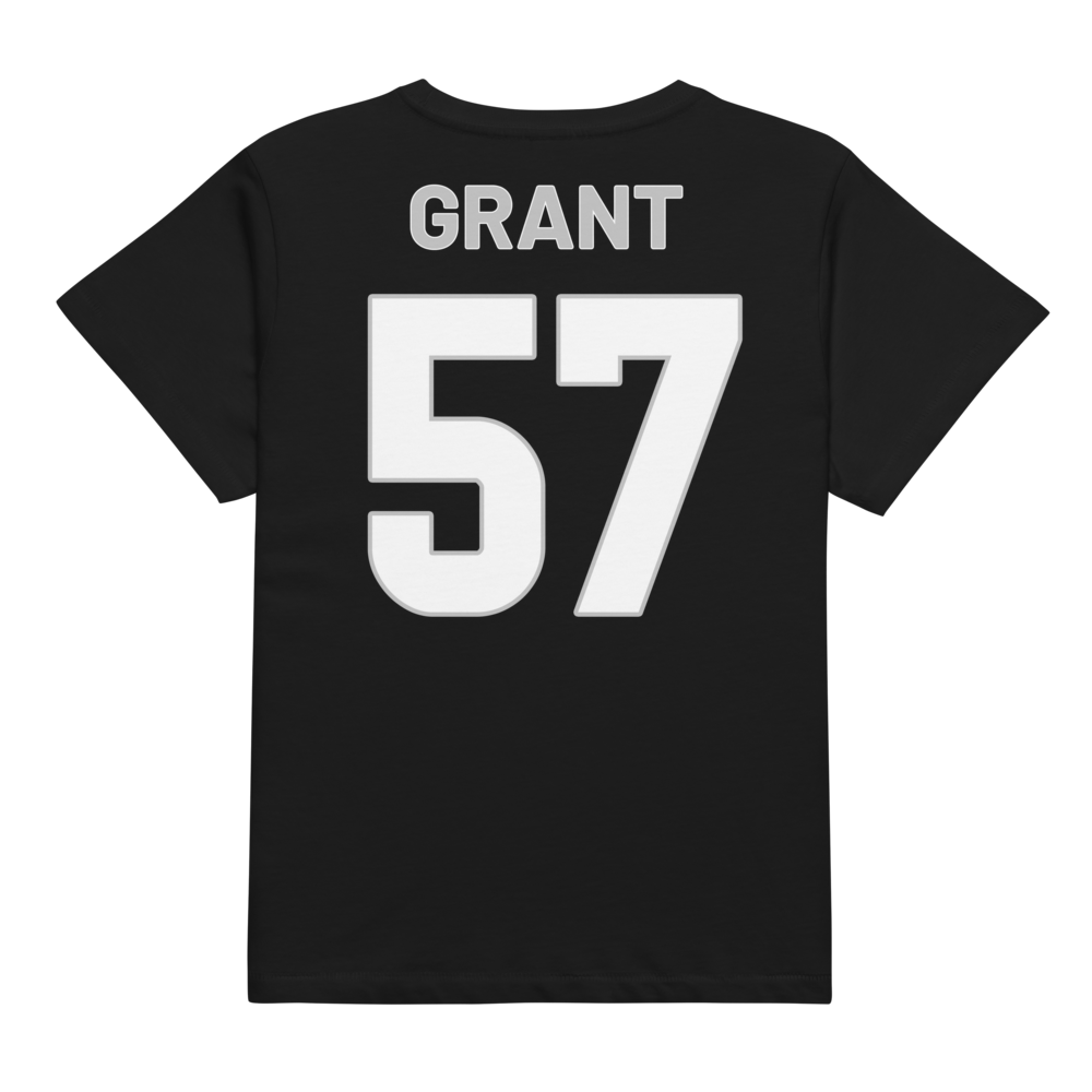 Malachi Grant | Jersey Style Women’s High-Waisted Tee