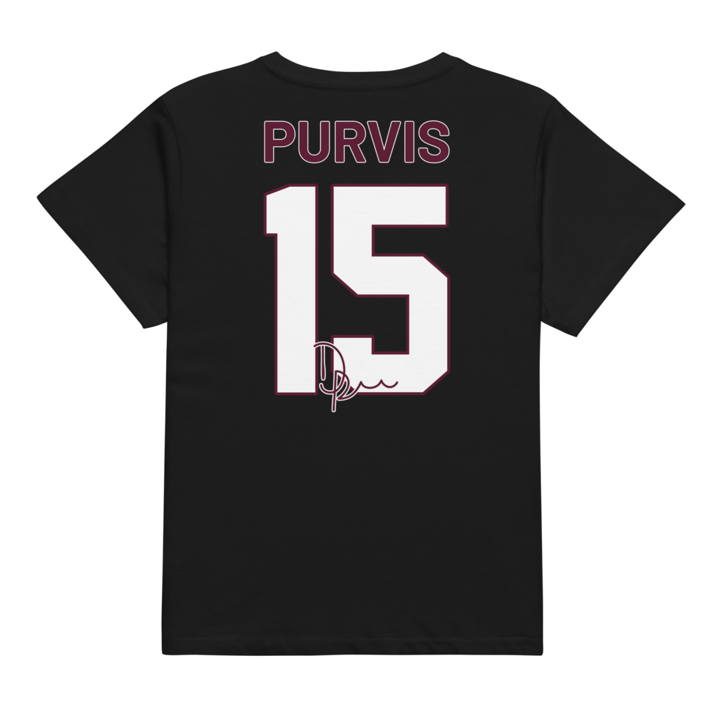 Demetrius Purvis | Jersey Style Women’s High-Waisted Tee