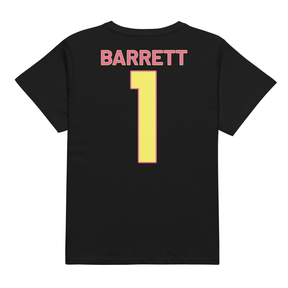 Khari Barrett | Jersey Style Women’s High-Waisted Tee