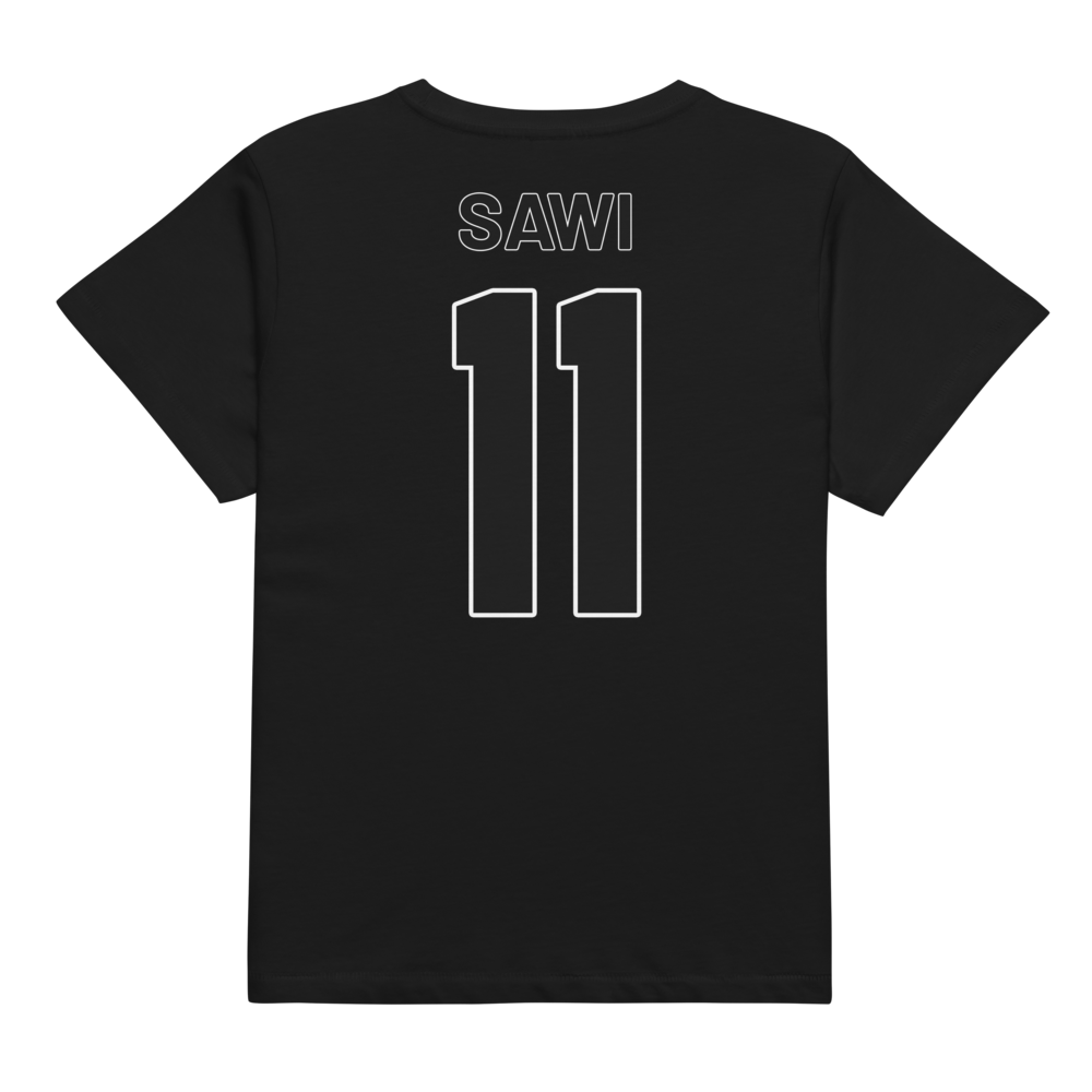 Ava Sawi | Jersey Style Women’s High-Waisted Tee