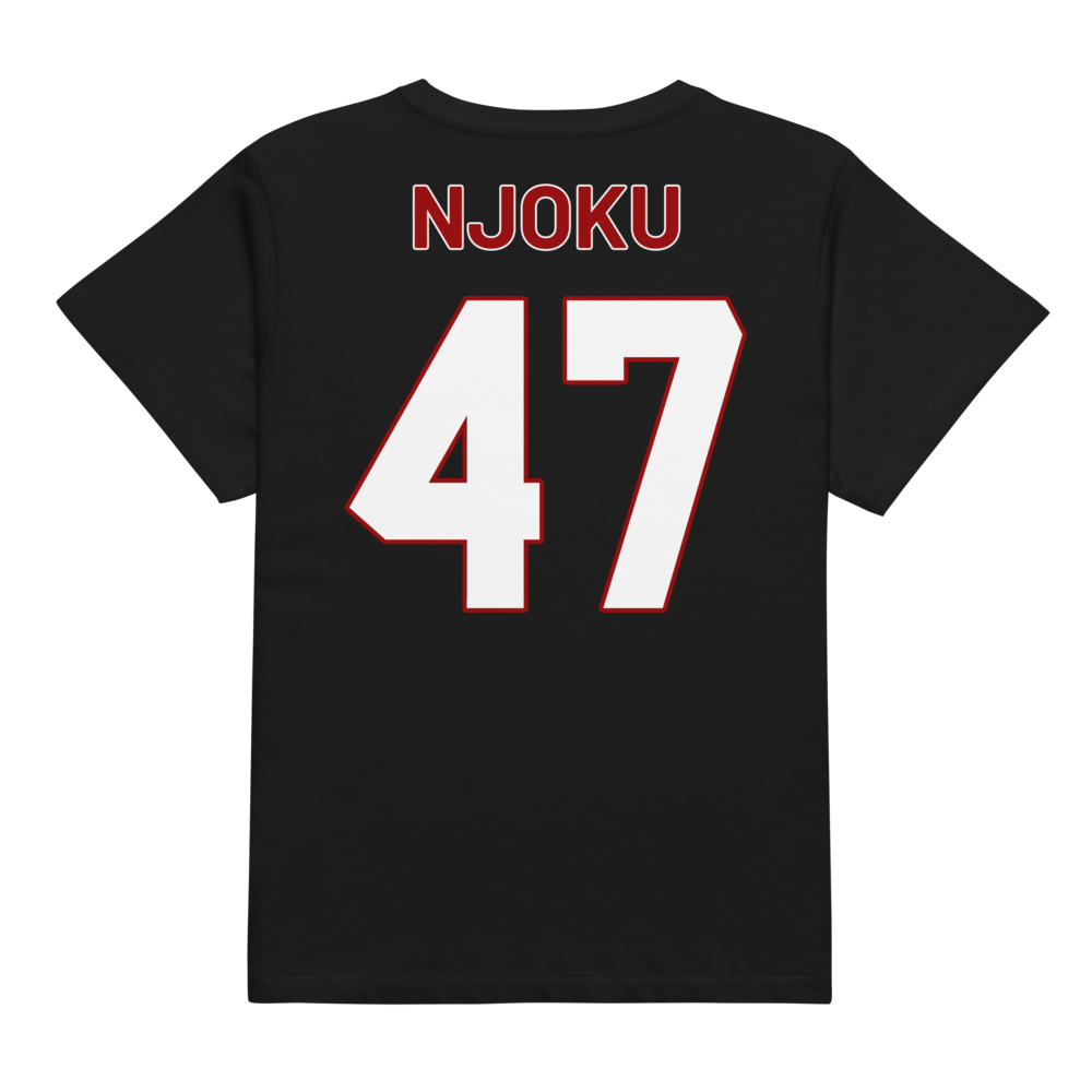 Jordan Njoku | Jersey Style Women’s High-Waisted Tee