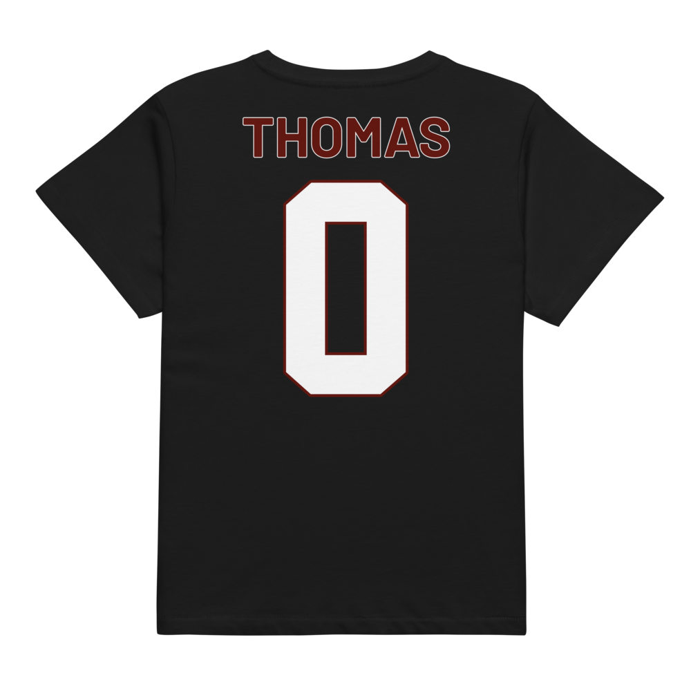 D’Vonte Thomas | Jersey Style Women’s High-Waisted Tee
