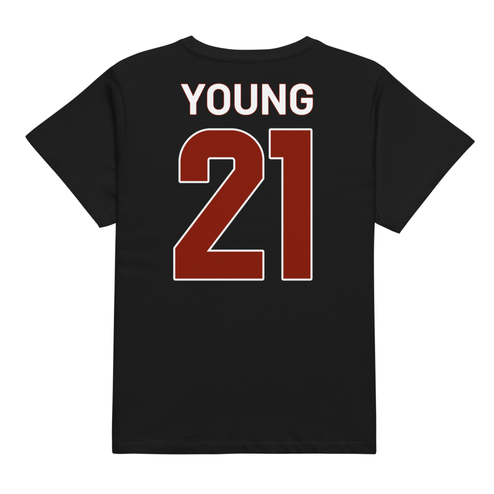A'zon Young | Jersey Style Women’s High-Waisted Tee