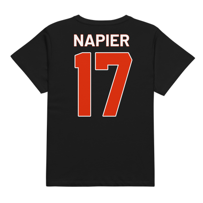 Javeir Napier | Jersey Style Women’s High-Waisted Tee